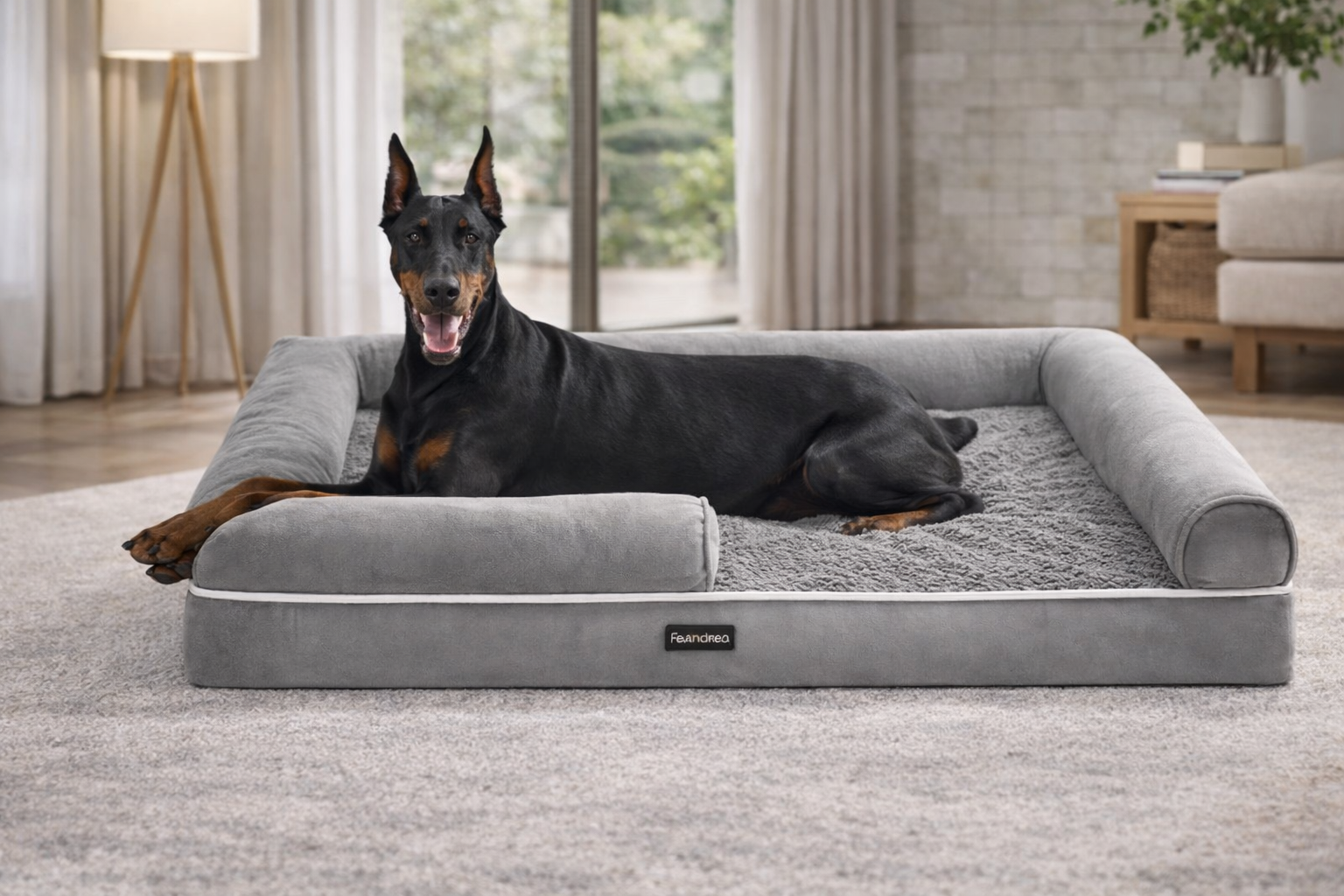 Feandrea Cozy Ortho Dog Bed XL