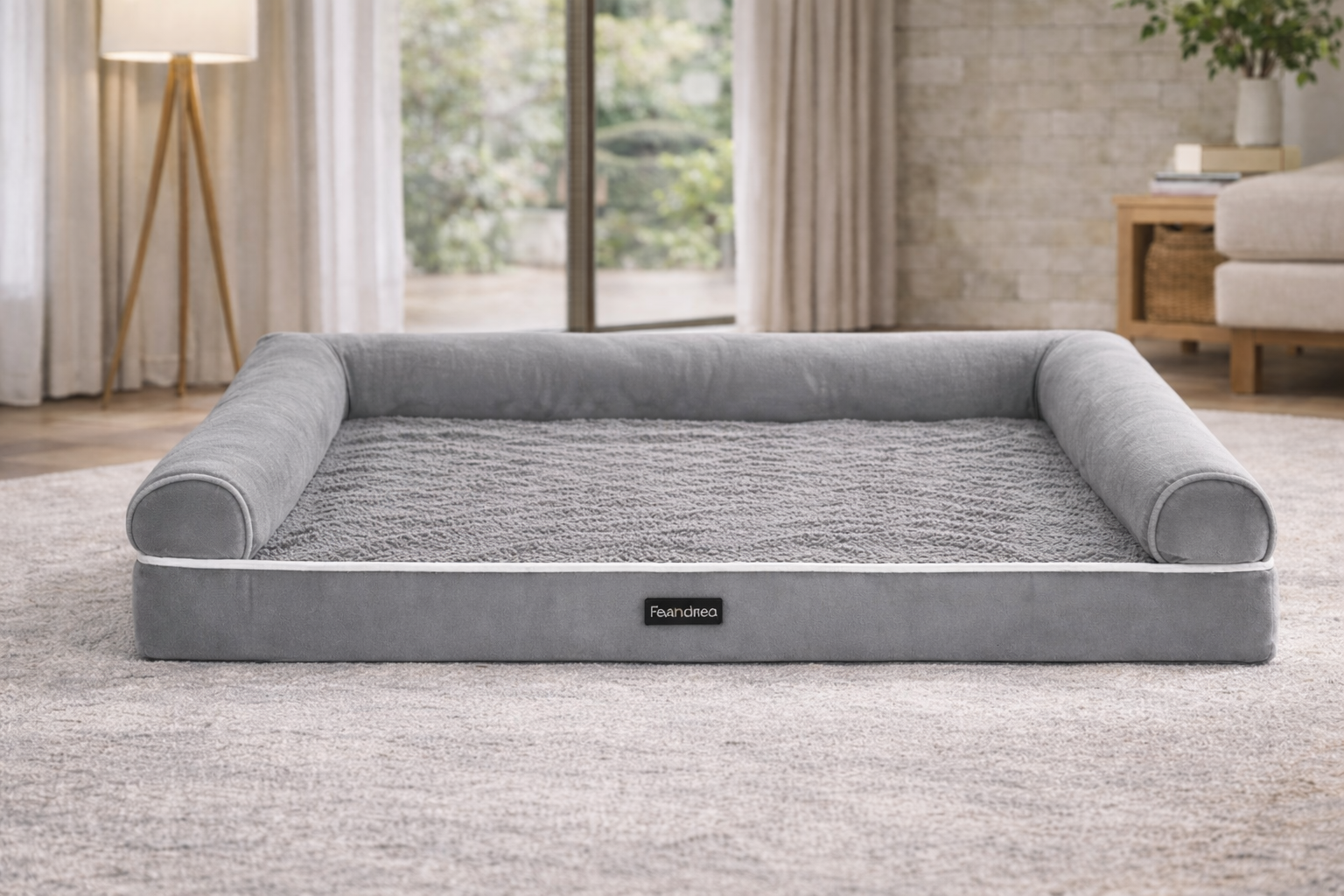Feandrea Cozy Ortho Dog Bed XL