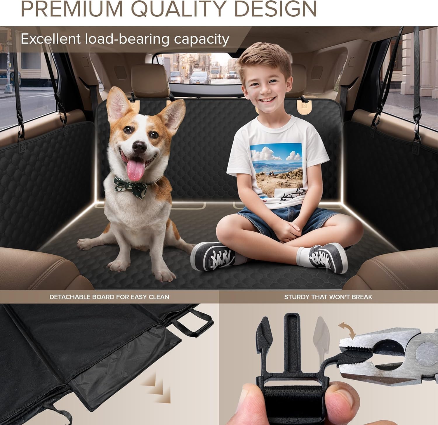 Deluxe Canine Car Seat Extender