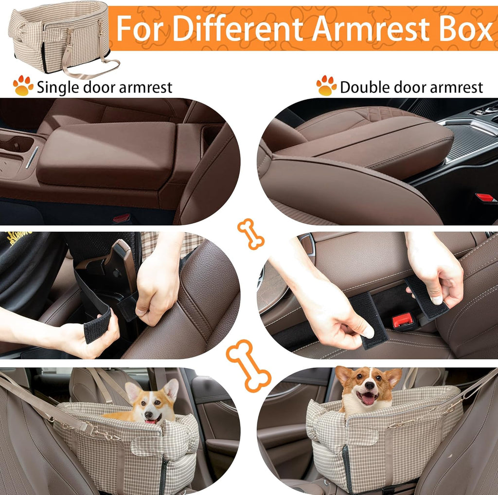 PetSafe Deluxe Console Car Seat for Small Dogs