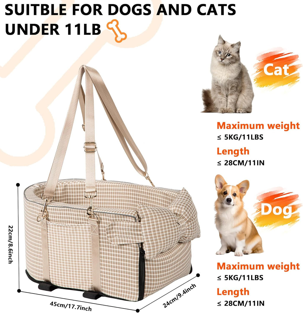 PetSafe Deluxe Console Car Seat for Small Dogs