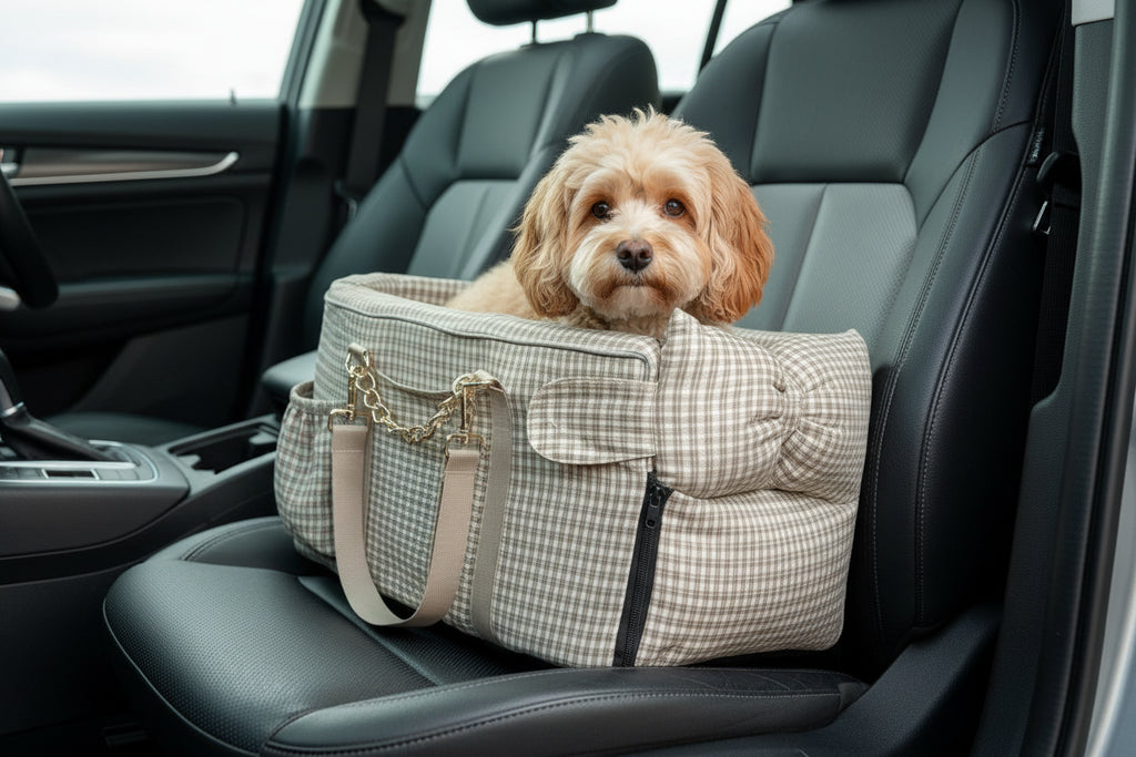 PetSafe Deluxe Console Car Seat for Small Dogs