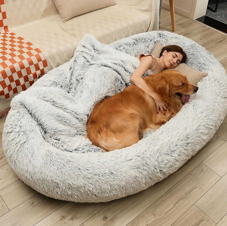 THE PLUFL Comfy Human Dog Bed