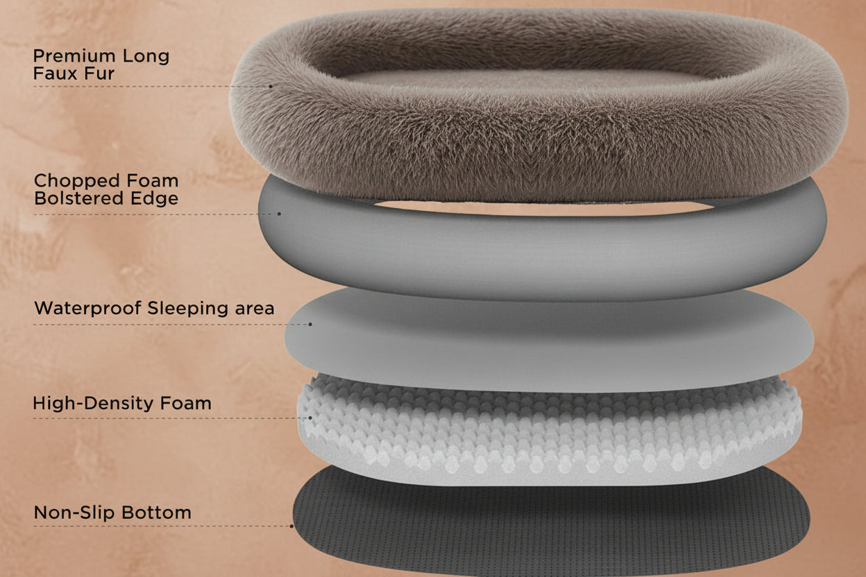 THE PLUFL Comfy Human Dog Bed