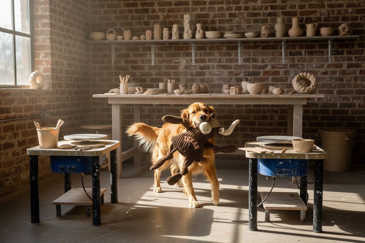 HuggleHounds Texas Longhorn Plush Toy L