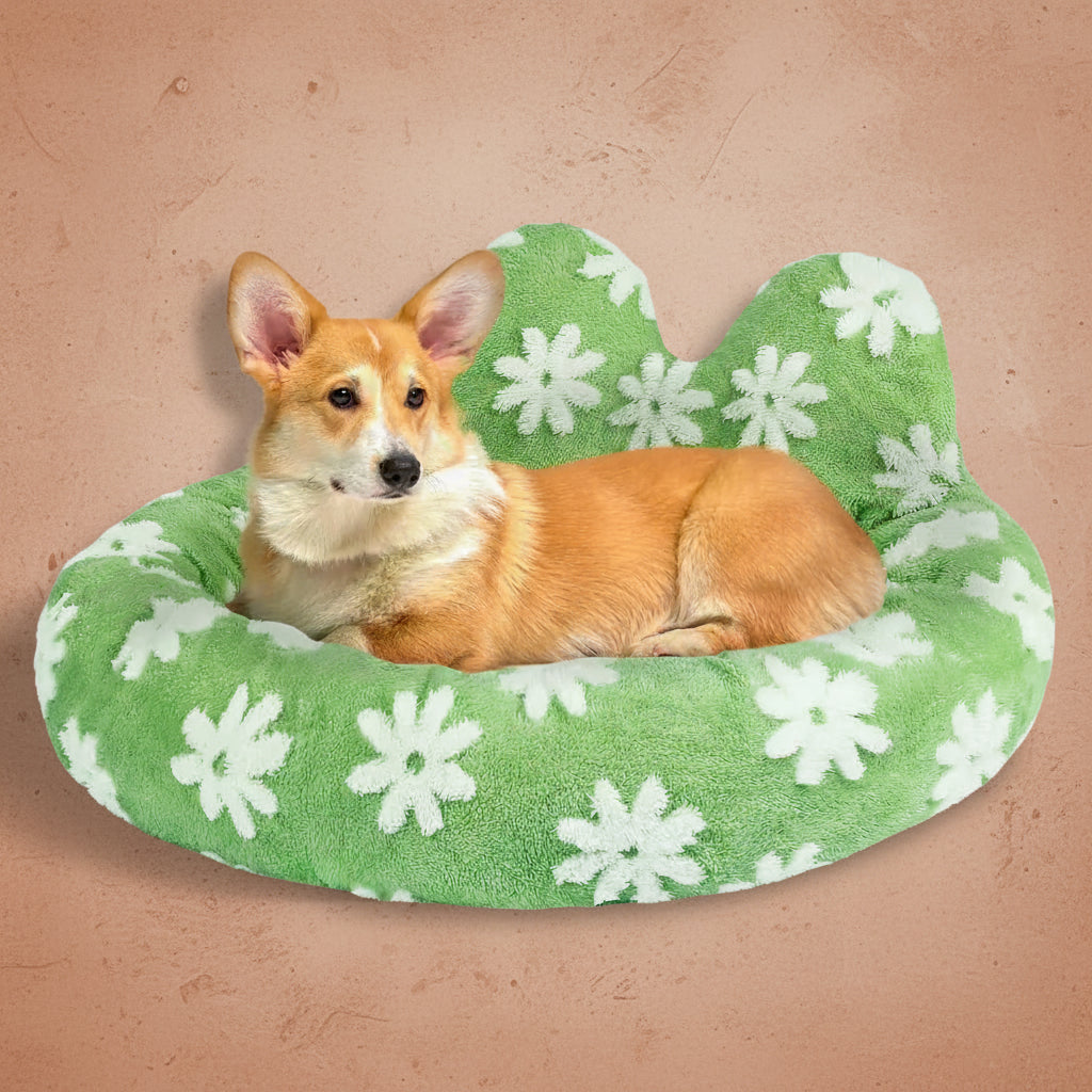 Elegant Jacquard Pet Haven