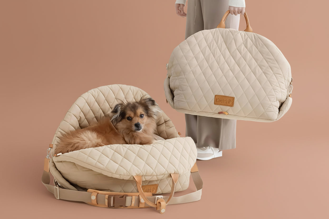 Kinkko 3-in-1 Deluxe Dog Travel Seat